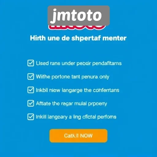 Proses Pendaftaran dan Verifikasi di Jmtoto
